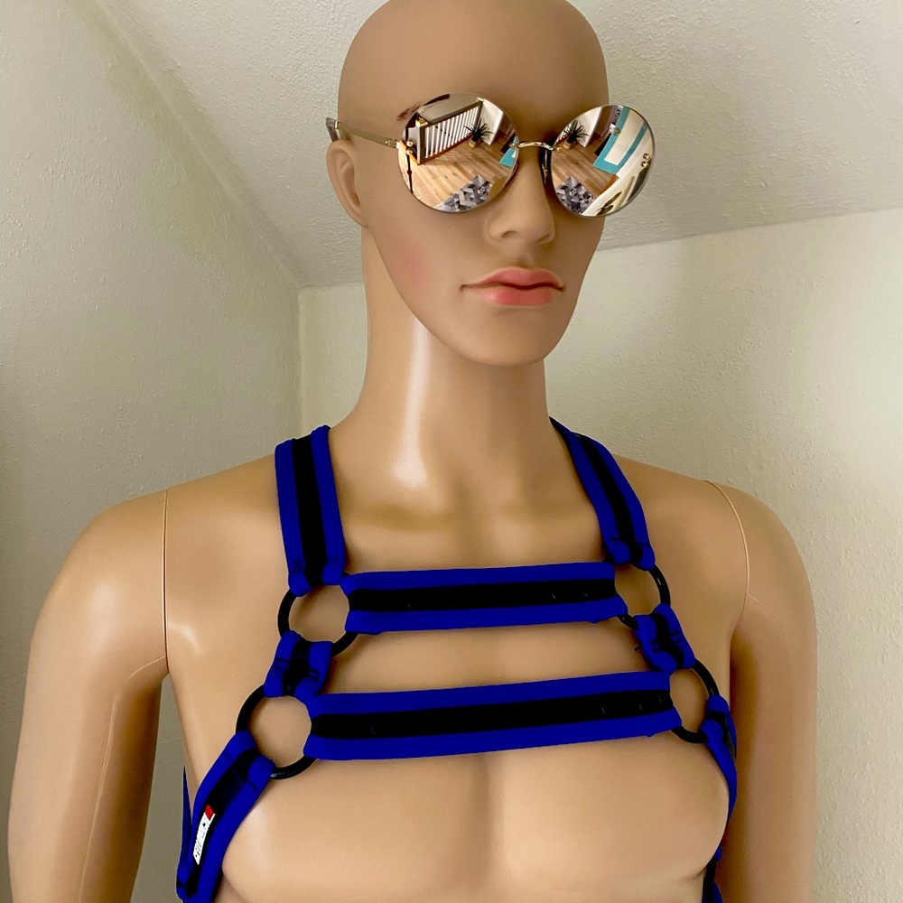 Authentic Chanel Gold Plater Acetate Round Sunglasses